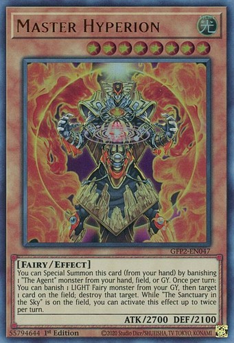 Yugioh master hyperion 1st - yugioh,
