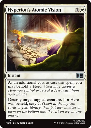 Mtg hyperion atomic vision - mtg, ~